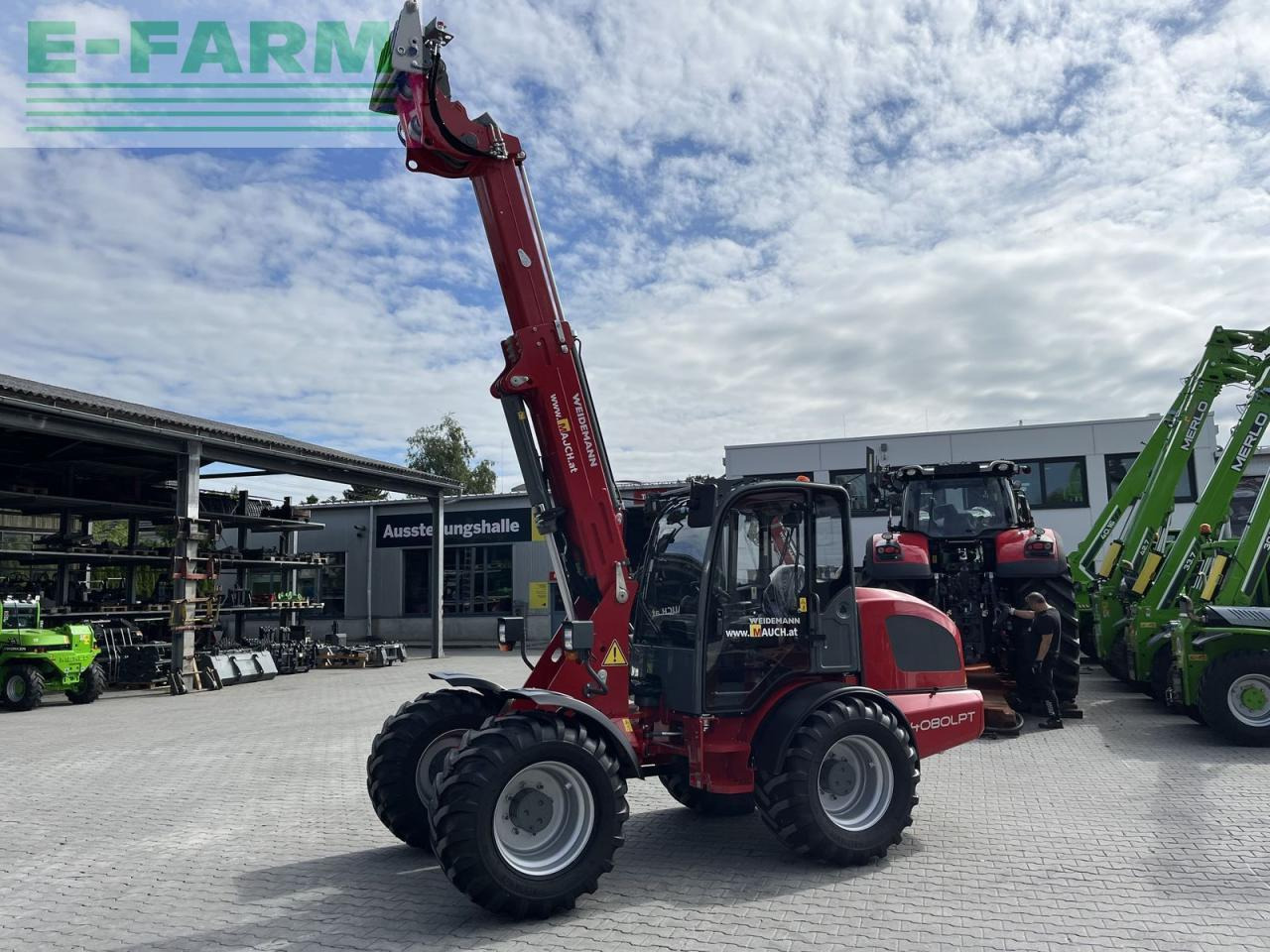 Weidemann 4080lp tele 30km/h - Mini escavadeira: foto 4 Weidemann 4080lp tele 30km/h - Mini escavadeira: foto 4