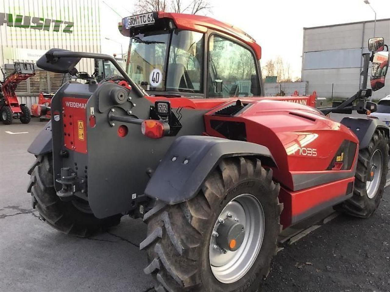 Empilhador telescópico Weidemann teleskopradla. weidemann t7035: foto 8
