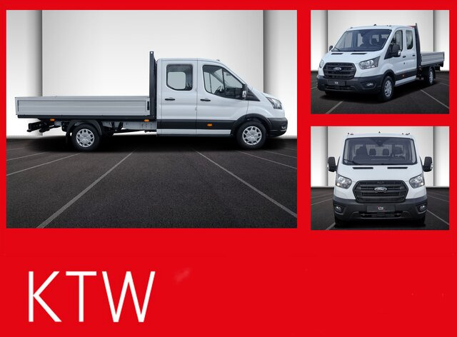 FORD Transit 350 L5 Doppelkabine Trend,AHK3,5To - Furgão caixa aberta, Carrinha cabine dupla: foto 1 FORD Transit 350 L5 Doppelkabine Trend,AHK3,5To - Furgão caixa aberta, Carrinha cabine dupla: foto 1
