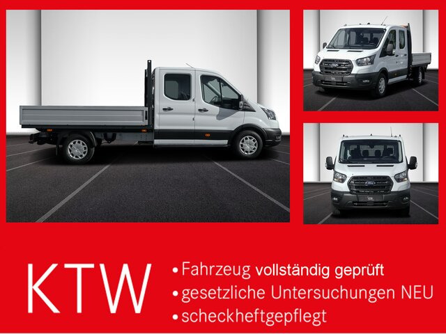 FORD Transit Pritsche 350 L3 Doppelkabine Trend,AHK - Furgão caixa aberta, Carrinha cabine dupla: foto 1 FORD Transit Pritsche 350 L3 Doppelkabine Trend,AHK - Furgão caixa aberta, Carrinha cabine dupla: foto 1