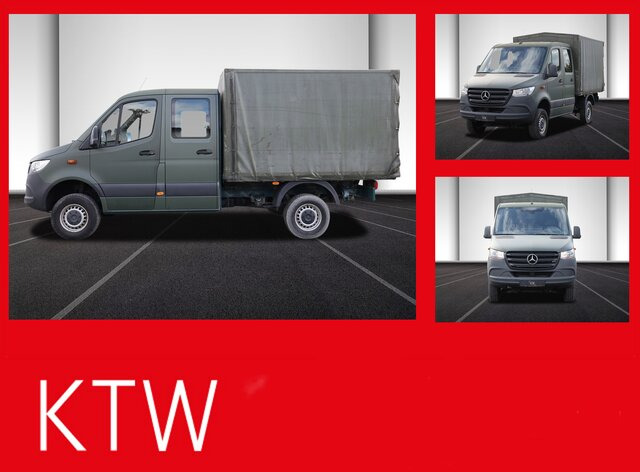 MERCEDES-BENZ Sprinter 314 CDI DOKA,Allrad,Klima,Tempomat... - Furgão de toldo, Carrinha cabine dupla: foto 1 MERCEDES-BENZ Sprinter 314 CDI DOKA,Allrad,Klima,Tempomat... - Furgão de toldo, Carrinha cabine dupla: foto 1