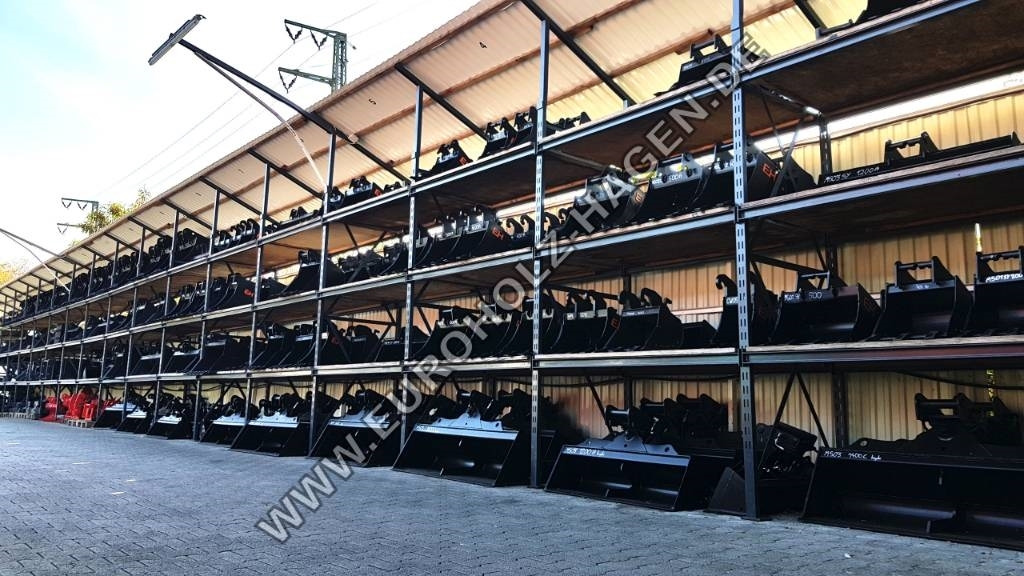 Balde escavadora de Máquina de construção nuevo EH Grabenräumlöffel starr für MS01 MS03 MS08 CW05: foto 22