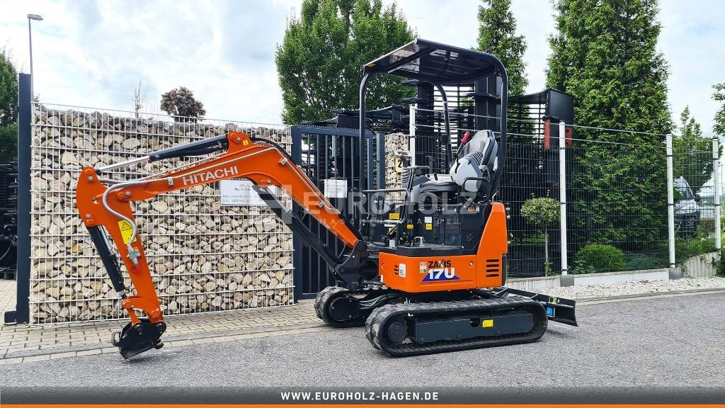 Hitachi ZX 17 U-6 - Mini escavadeira: foto 2 Hitachi ZX 17 U-6 - Mini escavadeira: foto 2
