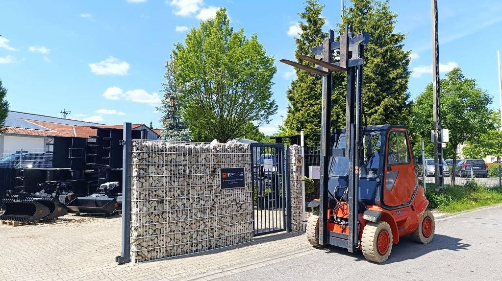 Linde Gabelstapler H 40 D, Duplex, inkl. Palettengabel - Empilhadeira a diesel: foto 1 Linde Gabelstapler H 40 D, Duplex, inkl. Palettengabel - Empilhadeira a diesel: foto 1