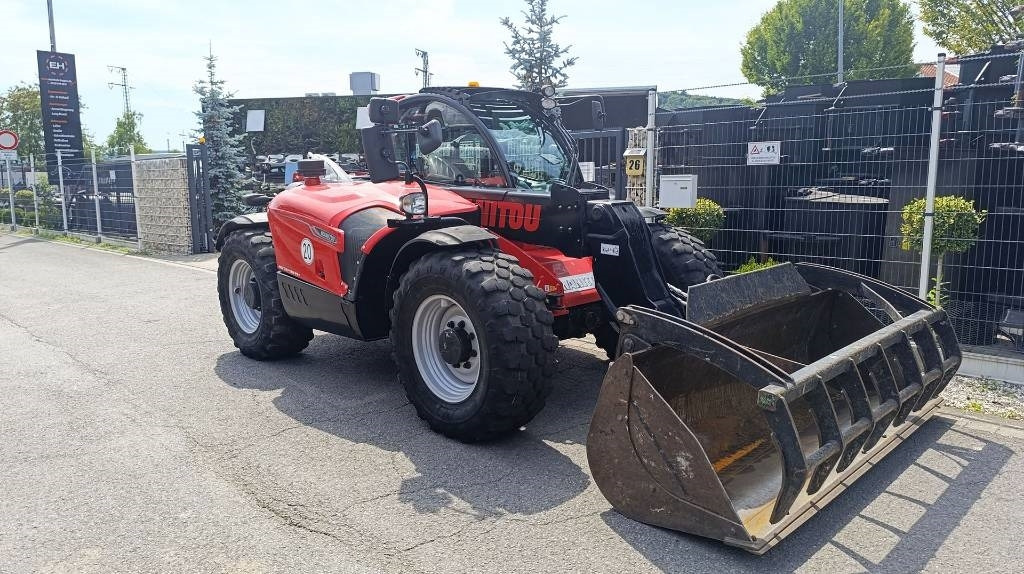 Manitou Teleskoplader 737, Allrad, 7 m und 3.7 t, Klima, - Empilhador telescópico: foto 1 Manitou Teleskoplader 737, Allrad, 7 m und 3.7 t, Klima, - Empilhador telescópico: foto 1