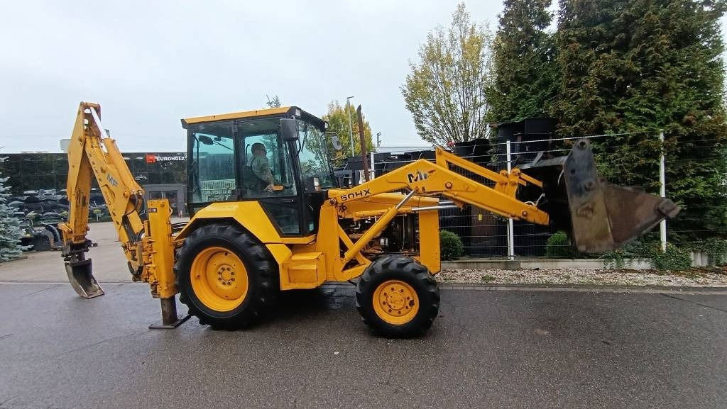 Massey Ferguson Radlader 50 HX, 2.962 Bh, Allrad, Zusatzhydraulik  - Retroescavadeira: foto 1 Massey Ferguson Radlader 50 HX, 2.962 Bh, Allrad, Zusatzhydraulik  - Retroescavadeira: foto 1