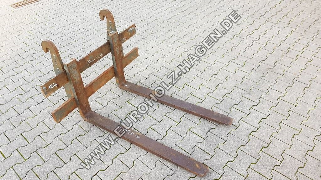 Palettengabel 1200 mm passend für Neuson WL50 - Garfos de Máquina de construção: foto 1 Palettengabel 1200 mm passend für Neuson WL50 - Garfos de Máquina de construção: foto 1
