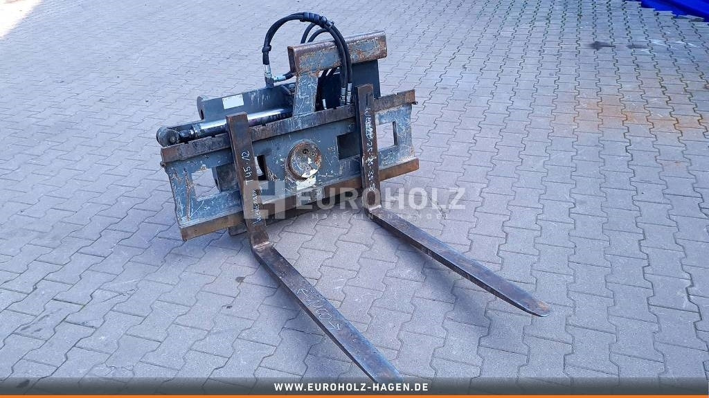 Palettengabel hydraulisch passend für Neuson WL20 - Garfos de Máquina de construção: foto 1 Palettengabel hydraulisch passend für Neuson WL20 - Garfos de Máquina de construção: foto 1