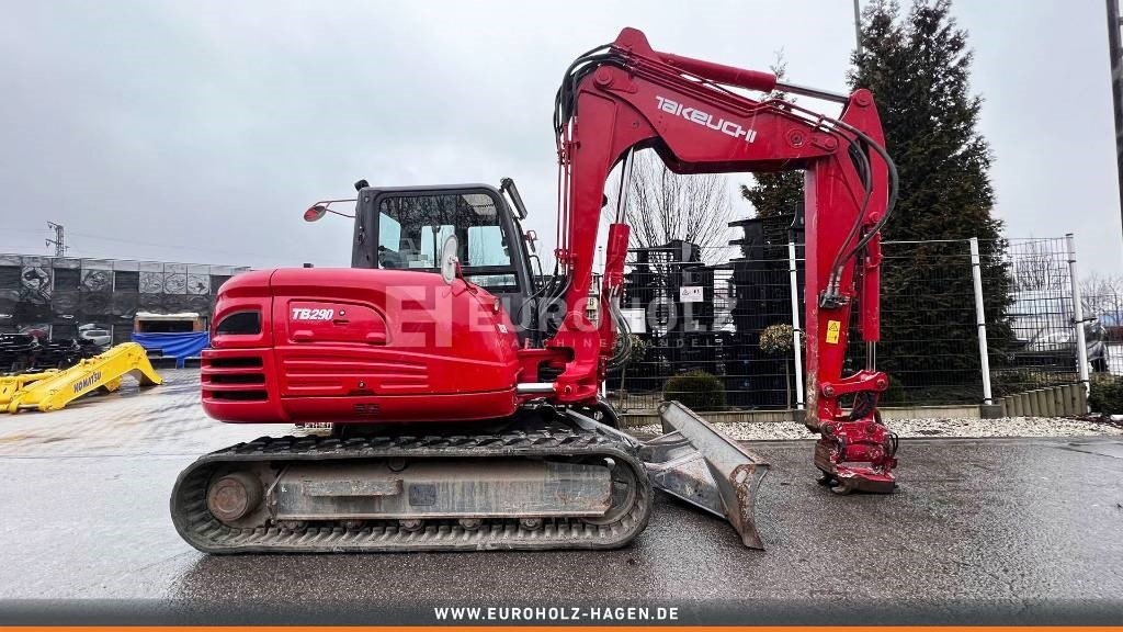 Takeuchi Minibagger TB290, Powertillt, hydr. SW MS08 - Mini escavadeira: foto 5 Takeuchi Minibagger TB290, Powertillt, hydr. SW MS08 - Mini escavadeira: foto 5