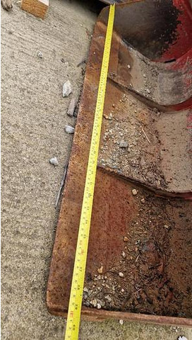 Big Böschungslöffel 100cm mit Lehnhoff MS01 Aufnahme - Balde: foto 4 Big Böschungslöffel 100cm mit Lehnhoff MS01 Aufnahme - Balde: foto 4