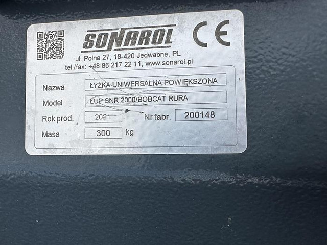 Big Schwergutschaufel 200 cm mit Bobcat Teleskoplader Aufnahme - Equipamento: foto 4 Big Schwergutschaufel 200 cm mit Bobcat Teleskoplader Aufnahme - Equipamento: foto 4