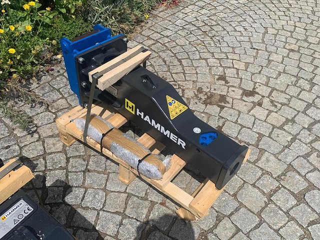 Hammer HM100 Hydraulikhammer mit Lehnhoff MS01 Aufnahme - Martelo hidráulico: foto 2 Hammer HM100 Hydraulikhammer mit Lehnhoff MS01 Aufnahme - Martelo hidráulico: foto 2