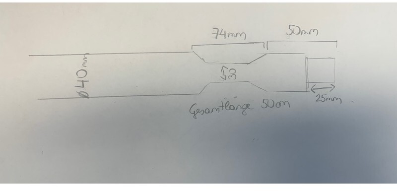 Meißel für Mustang HM100 - Martelo hidráulico: foto 2 Meißel für Mustang HM100 - Martelo hidráulico: foto 2