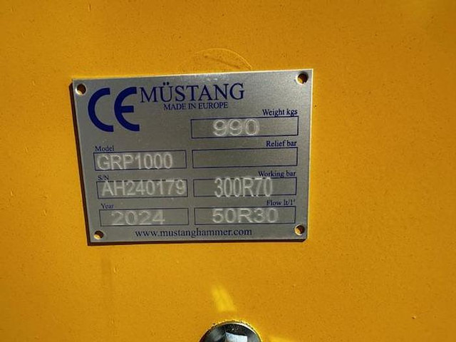 Garra nuevo Mustang GRP1000 Abbruch- & Sortiergreifer: foto 9