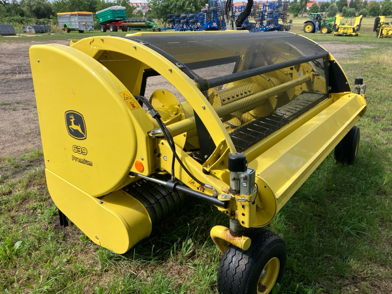Colheitadeira John Deere 8600 mit Kemper 460 StalkBuster und 639 PickUp: foto 7