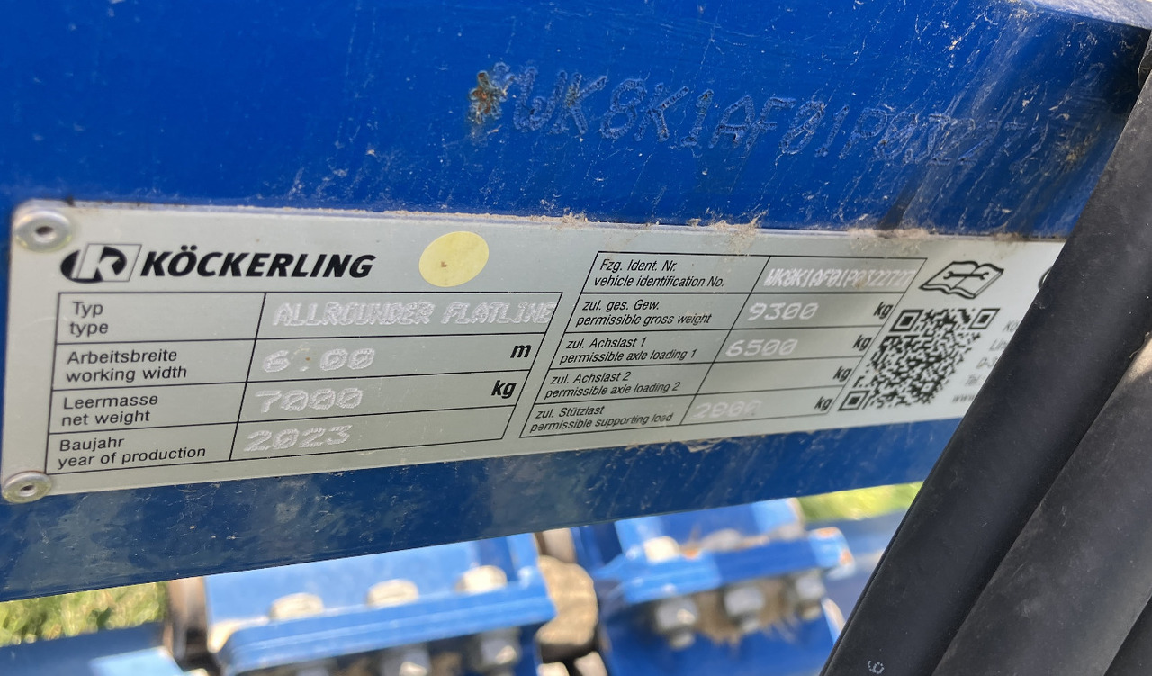 Köckerling Allrounder Flatline 600 - Cultivador: foto 2 Köckerling Allrounder Flatline 600 - Cultivador: foto 2