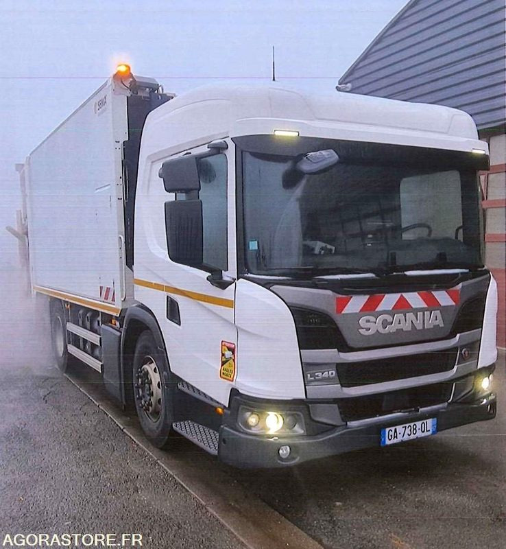 BOM SCANIA L340 71926 kms 2021 GNV - Caminhão de lixo: foto 2 BOM SCANIA L340 71926 kms 2021 GNV - Caminhão de lixo: foto 2