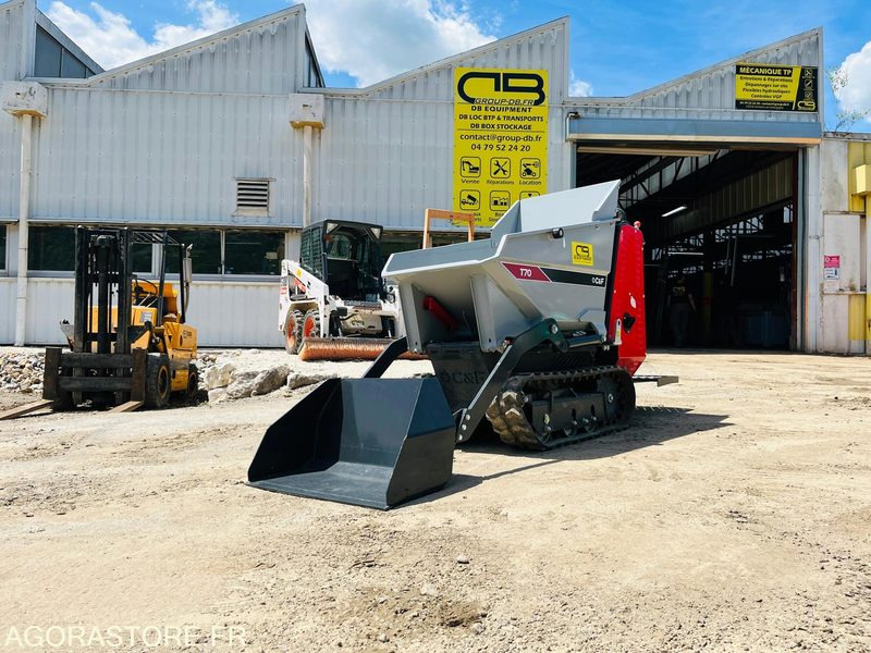 BROUETTE SUR CHENILLES AUTOCHARGEUSE C&F T70.1.1SL - 2022 NEUVE MODELE DE DEMO - Dumper de rastos: foto 1 BROUETTE SUR CHENILLES AUTOCHARGEUSE C&F T70.1.1SL - 2022 NEUVE MODELE DE DEMO - Dumper de rastos: foto 1