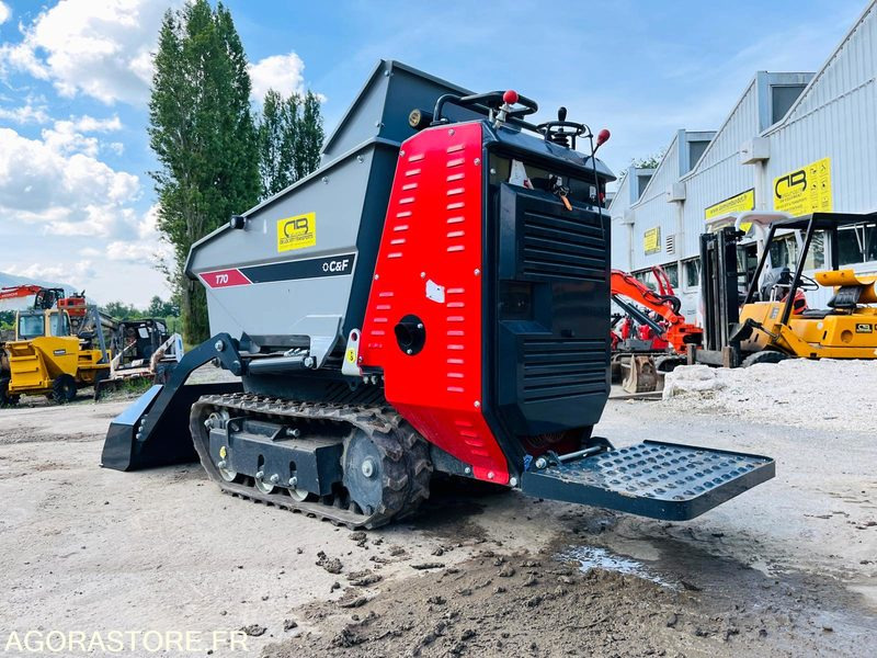 BROUETTE SUR CHENILLES AUTOCHARGEUSE C&F T70.1.1SL - 2022 NEUVE MODELE DE DEMO - Dumper de rastos: foto 4 BROUETTE SUR CHENILLES AUTOCHARGEUSE C&F T70.1.1SL - 2022 NEUVE MODELE DE DEMO - Dumper de rastos: foto 4