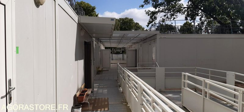 Bâtiment modulaire gris Cougnaud - 310 m2 -2020 - Casa contentor: foto 1 Bâtiment modulaire gris Cougnaud - 310 m2 -2020 - Casa contentor: foto 1