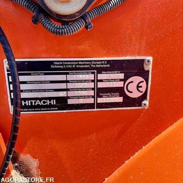CHARGEUR HITACHI ZW180-6 2019 9270 HEURES - Carregadeira: foto 5 CHARGEUR HITACHI ZW180-6 2019 9270 HEURES - Carregadeira: foto 5