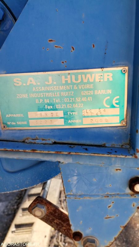 Caminhão Camion 3.5t Hydrocureur Renault Mascott – équipement Huwer: foto 6 Caminhão Camion 3.5t Hydrocureur Renault Mascott – équipement Huwer: foto 6