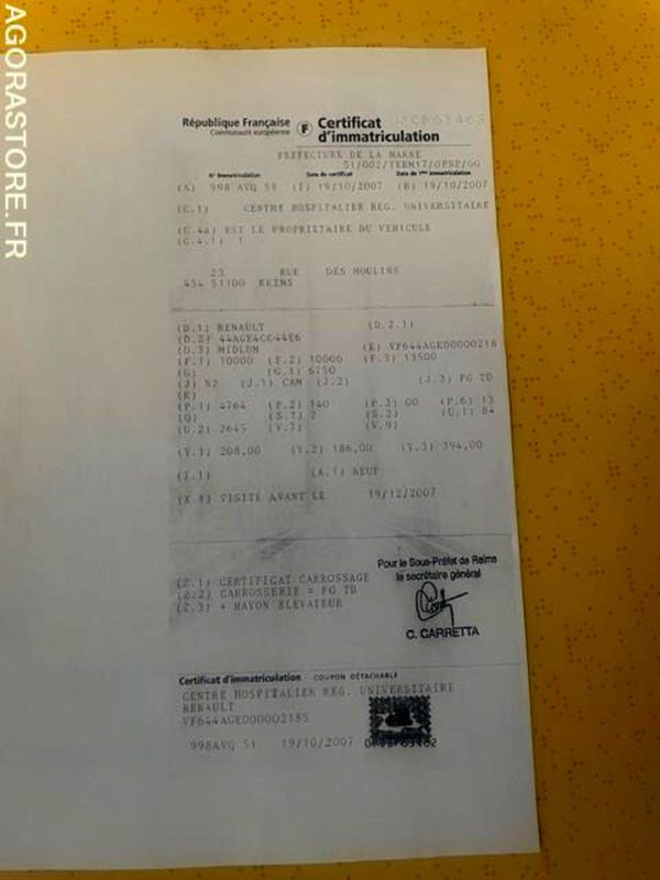 POID LOURD RENAULT MIDLUM - Caminhão: foto 4 POID LOURD RENAULT MIDLUM - Caminhão: foto 4