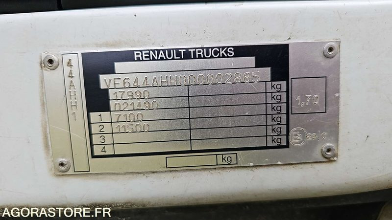 Locação de  PORTEUR BACHE RENAULT MIDLUM - 2009 - 476000kms PORTEUR BACHE RENAULT MIDLUM - 2009 - 476000kms: foto 15