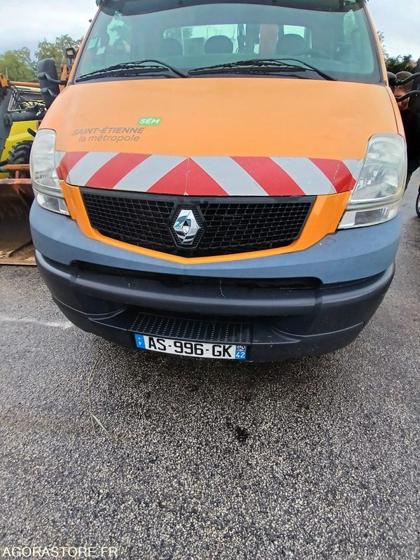 RENAULT CAMION BENNE MASCOTT AVEC GRUET PALFINGER - 2005 -124737 KMS - Caminhão: foto 1 RENAULT CAMION BENNE MASCOTT AVEC GRUET PALFINGER - 2005 -124737 KMS - Caminhão: foto 1