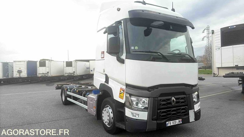 Renault T460 Porte-caisses mobiles - 2019 - 614770kms - FK-830-JN - Caminhão: foto 1 Renault T460 Porte-caisses mobiles - 2019 - 614770kms - FK-830-JN - Caminhão: foto 1