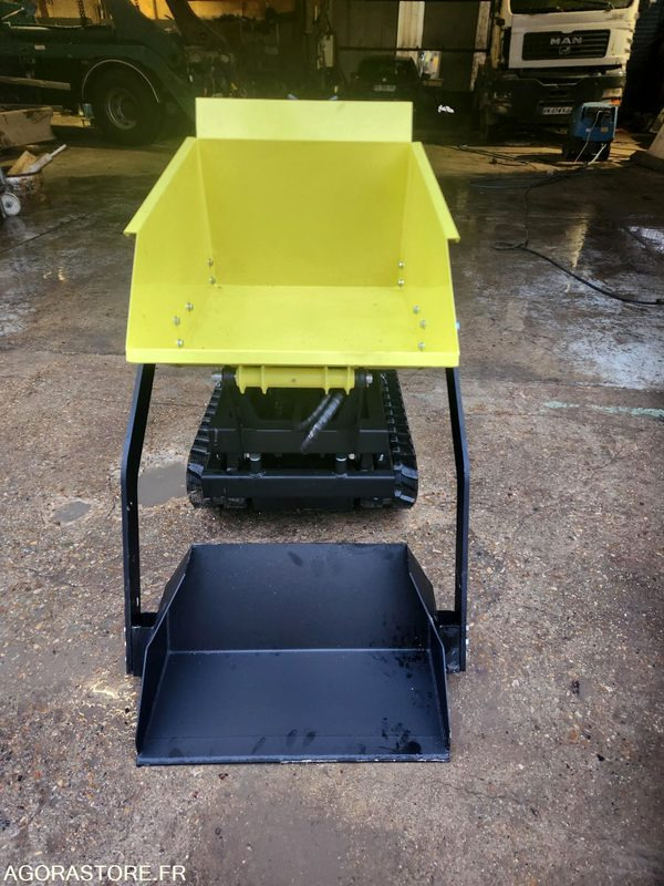 Tombador nuevo Dumper neuf Avec Benne élévatrice ciseaux et chargeur hydraulique: foto 7