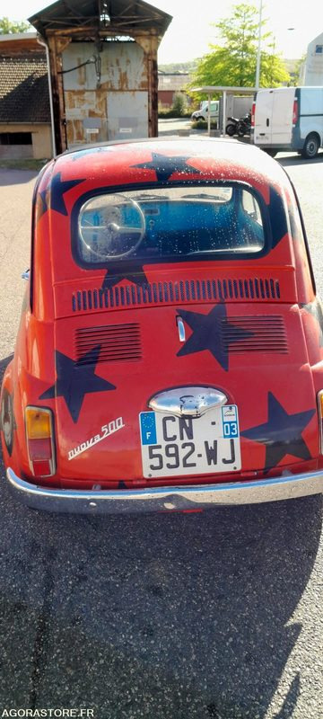 FIAT 500 de 1966 - Véhicule à récupérer après le Conseil Municipal du 10/12/2025 - Automóvel: foto 3 FIAT 500 de 1966 - Véhicule à récupérer après le Conseil Municipal du 10/12/2025 - Automóvel: foto 3