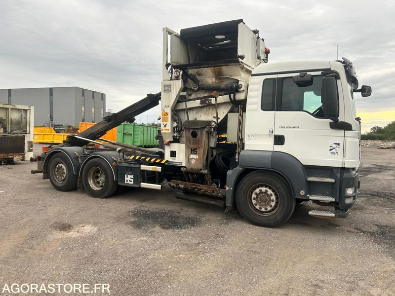 Man compacteur polybenne - 2011 - 325 000km - Caminhão de lixo: foto 1 Man compacteur polybenne - 2011 - 325 000km - Caminhão de lixo: foto 1