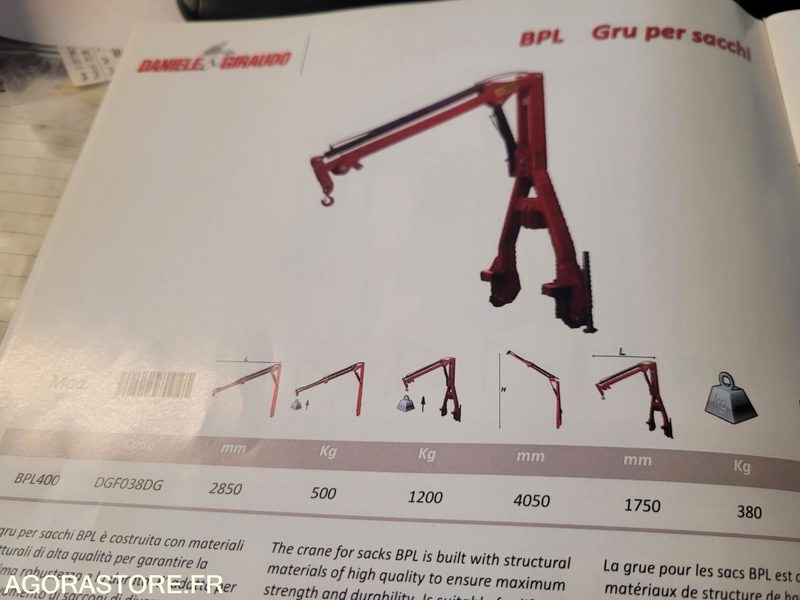 Lève sac - Máquina agrícola: foto 3 Lève sac - Máquina agrícola: foto 3