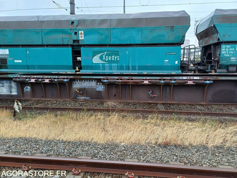 Máquina de outro Wagon plat intermodal type Sggnss – modèle 6432B0-4, 72 pieds - 2003 (ref 1207): foto 20