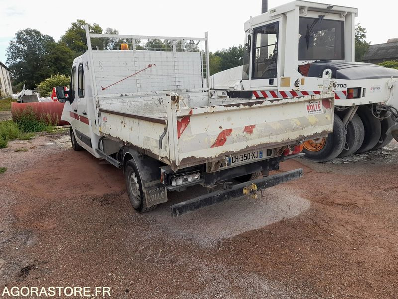 RENAULT MASTER 3T5 DOUBLE CABINE BENNE (Accidenté) - 2012 / 270 944 KM - Furgão: foto 2 RENAULT MASTER 3T5 DOUBLE CABINE BENNE (Accidenté) - 2012 / 270 944 KM - Furgão: foto 2
