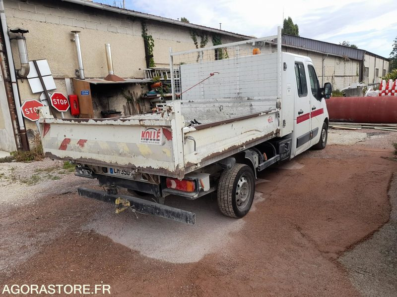 RENAULT MASTER 3T5 DOUBLE CABINE BENNE (Accidenté) - 2012 / 270 944 KM - Furgão: foto 3 RENAULT MASTER 3T5 DOUBLE CABINE BENNE (Accidenté) - 2012 / 270 944 KM - Furgão: foto 3