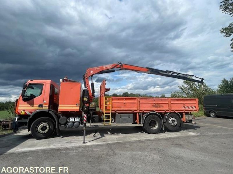 RENAULT PREMIUM LANDER 430.26 - PLATEAU GRUE - GRUE FASSI F150 + RADIO - 2011 - Camião de caixa aberta/ Plataforma, Caminhão grua: foto 5 RENAULT PREMIUM LANDER 430.26 - PLATEAU GRUE - GRUE FASSI F150 + RADIO - 2011 - Camião de caixa aberta/ Plataforma, Caminhão grua: foto 5