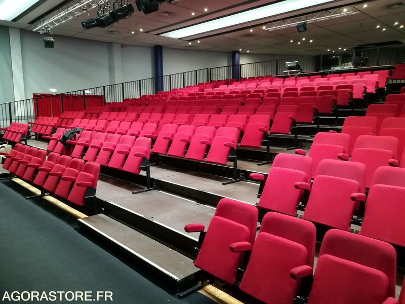 Tribune Samia Systema 2000 - 244 places (gradin salle de spectacle / théâtre) - Ferramenta/ Equipamento: foto 1 Tribune Samia Systema 2000 - 244 places (gradin salle de spectacle / théâtre) - Ferramenta/ Equipamento: foto 1