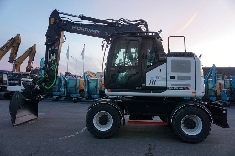 Hidromek HMK 150WR-5 - Escavadeira de rodas: foto 1 Hidromek HMK 150WR-5 - Escavadeira de rodas: foto 1