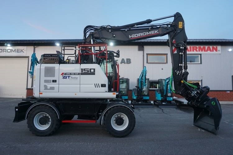 Hidromek HMK 150WR-5 - Escavadeira de rodas: foto 5 Hidromek HMK 150WR-5 - Escavadeira de rodas: foto 5