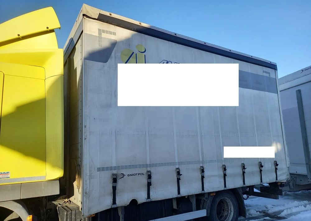 Inny ZABUDOWA SKRZYNIA FIRANKA 4.50 ZSUWANY DACH - Caminhão com lona: foto 1 Inny ZABUDOWA SKRZYNIA FIRANKA 4.50 ZSUWANY DACH - Caminhão com lona: foto 1