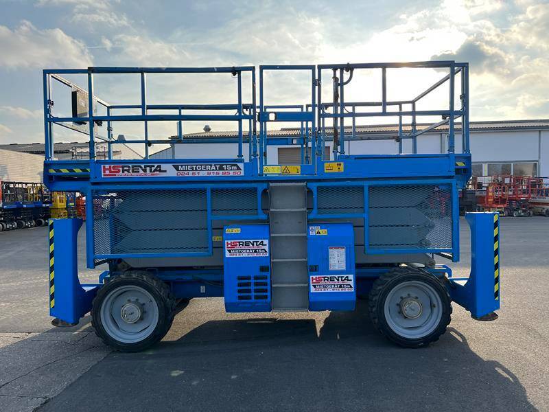 Plataforma de Tijera/ Plataforma de tesoura Genie GS4390 RT diesel 4x4 15m (1541): foto 6