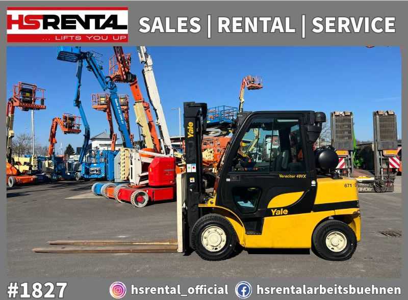 Yale GLP40VX Gas 4T 3.65m (1827) - Empilhadeira a gás: foto 1 Yale GLP40VX Gas 4T 3.65m (1827) - Empilhadeira a gás: foto 1