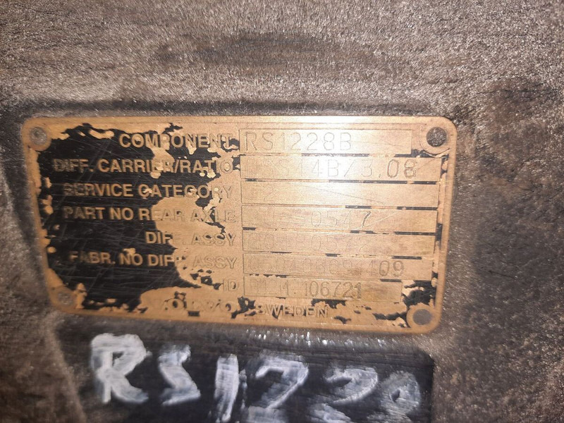 Diferencial Meritor MS17X. RS1228SV. 140 E EV-90: foto 16 Diferencial Meritor MS17X. RS1228SV. 140 E EV-90: foto 16