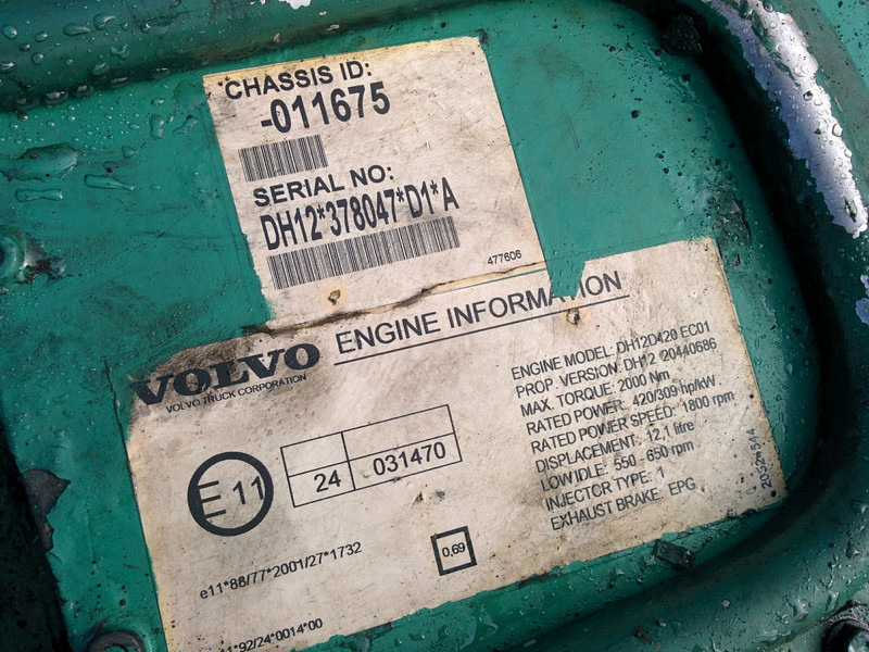 Volvo B12m - Centralina electrónica: foto 1 Volvo B12m - Centralina electrónica: foto 1