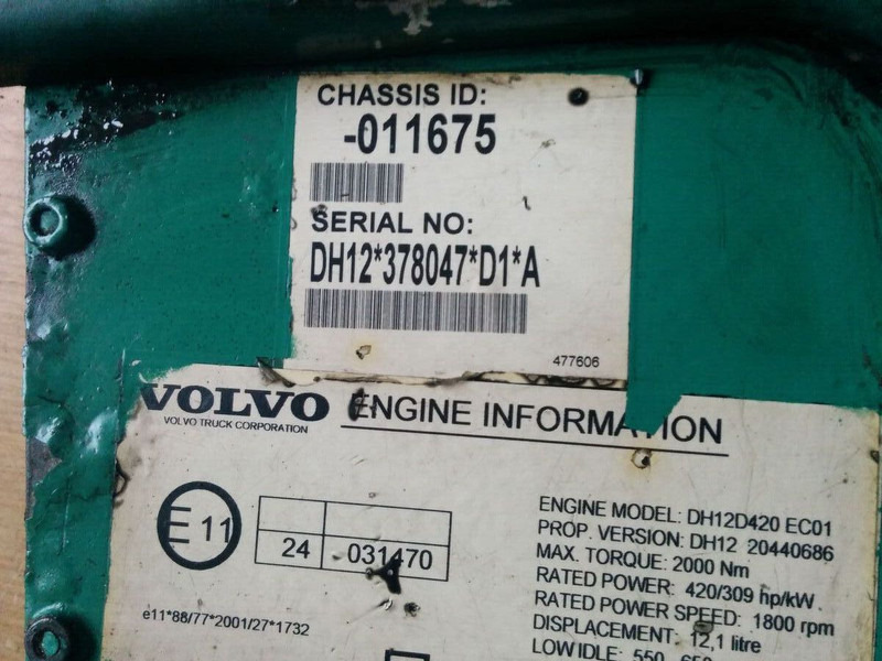 Volvo B12m - Centralina electrónica: foto 5 Volvo B12m - Centralina electrónica: foto 5