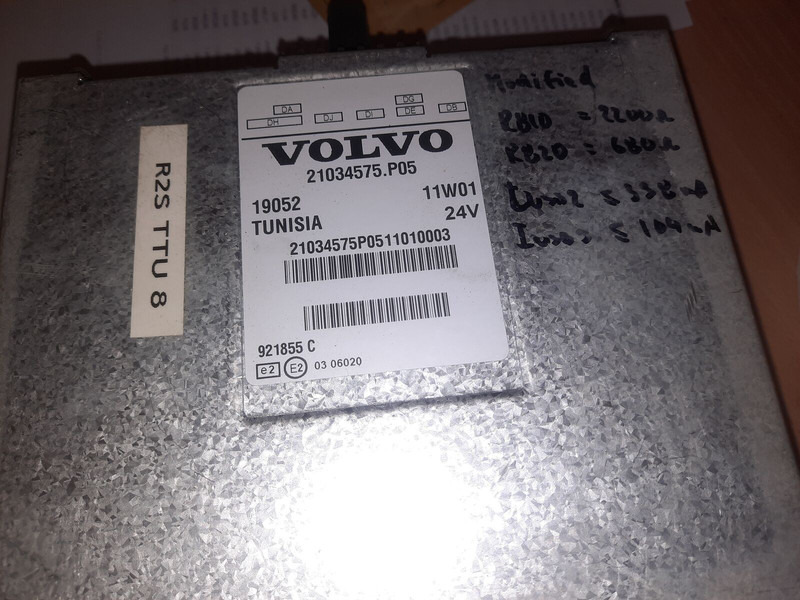 Sistema elétrico nuevo Volvo Video system x-dmr 8 R8 Compact RJ45: foto 11