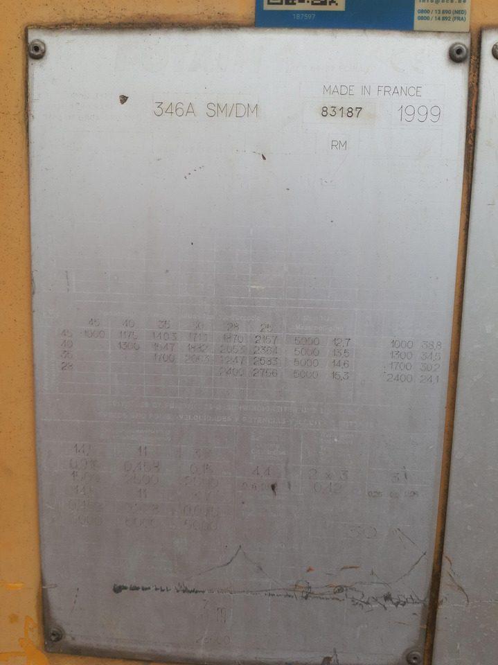 Potain GTMR 346A - Grua automontante: foto 1 Potain GTMR 346A - Grua automontante: foto 1