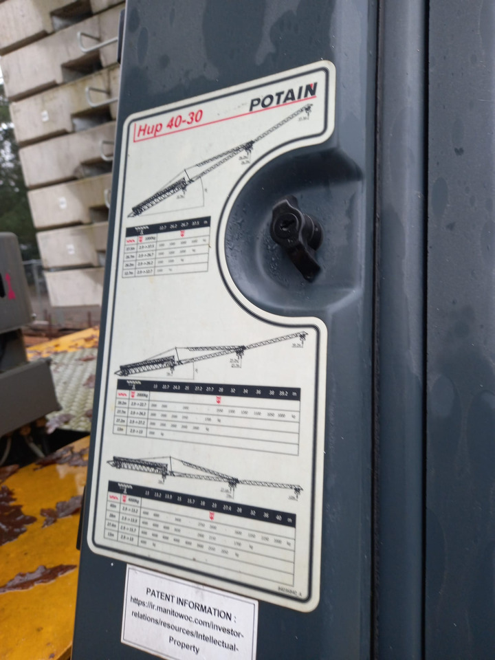 Potain HUP 40-30 - Grua automontante: foto 5 Potain HUP 40-30 - Grua automontante: foto 5